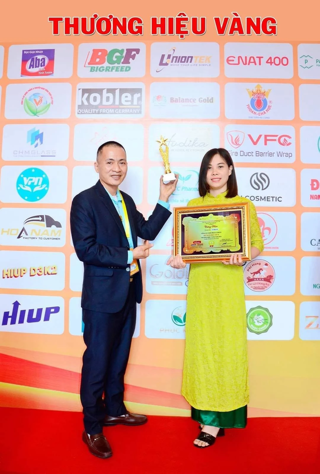 PranaGreen nhận giải Thương Hiệu Vàng 2023